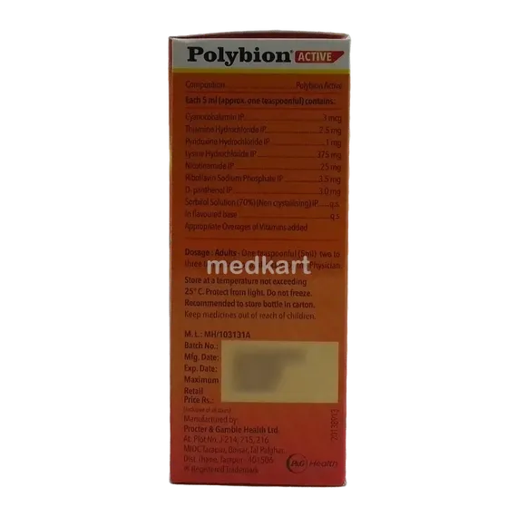 polybion active syrup 150 ml